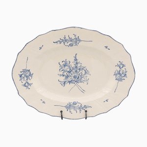 Antique Serving Platter by Boch Frères, 1870s