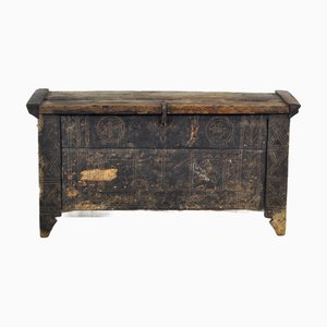 Antike Hirtentruhe, 1820er