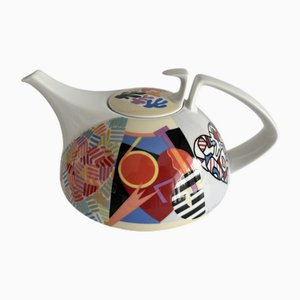 Tetera Tac Hearts No. 31/99 de Paul Giovanopoulos para Rosenthal Limited Art Series, años 90