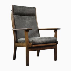 Mid-Century Danish Modern Model GE-181-A Armchair by Hans J. Wegner for Getama, 1950s