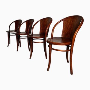 Sedie Nr 47 vintage di Gebrüder Thonet, anni '20, set di 4