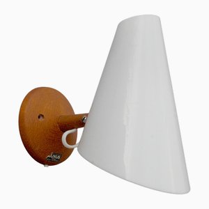 Model 713 Wall Lamp by Uno & Östen Kristiansson for Luxus Vittsjö, Sweden, 1960s