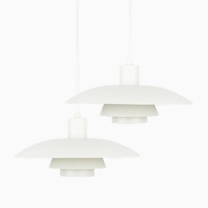 Vintage PH 4/3 Pendant Lamps by Poul Henningsen for Louis Poulsen, 1966, Set of 2