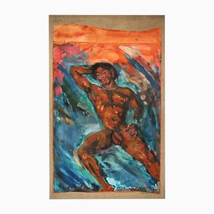 Willibrord Haas, Hello Sean!, Acrylic on Canvas, 1994