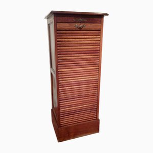 Rollladenschrank aus Eiche, 1890er