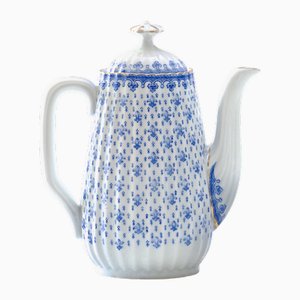 Large Porcelain Coffee Pot by Oscar Shaller