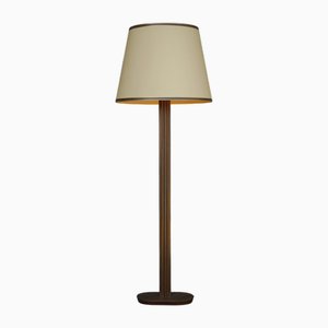 French Bronze Floor Lamp, 1970s