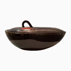 West German Ceramic Candy Holder