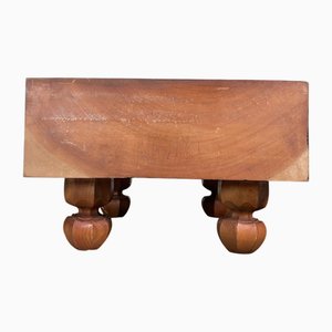Tablero de juego Shogi de madera Keyaki, Japón, años 20