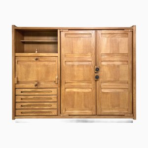 Gemeau Kleiderschrank von Guillerme & Chambron für Votre Maison, 1950er