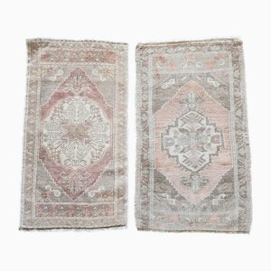Small Turkish Traditional Rugs, 1960s, Set of 2