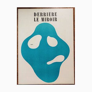Jean Arp, Portrait in Blue, Original Lithograph, 1950