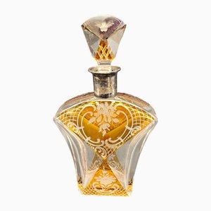 Caraffa Art Déco in vetro, anni '30