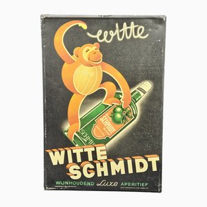 Advertisement Sign by Witte Schmidt, 1939