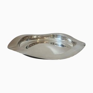 Modern Italian Silver Plated Centerpiece by Mesa, 1990s
