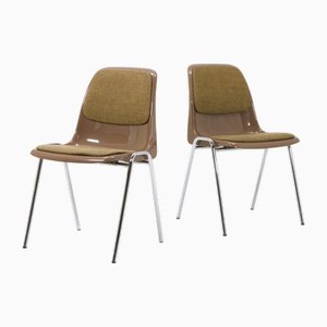 Vintage Stacking Chairs from Drabert, Germany, 1980s, Set of 4