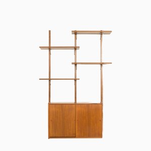 Mueble de pared escandinavo Mid-Century, Dinamarca, años 70