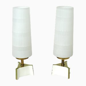 Dainty Table Lamps in the style of the Vereinigte Werkstätten München, 1950s, Set of 2