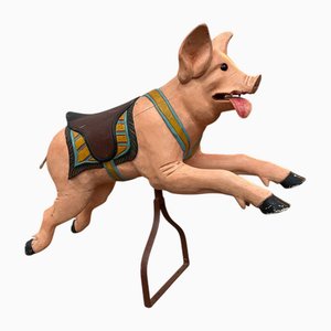 Carousel Pig, Early 20th Century