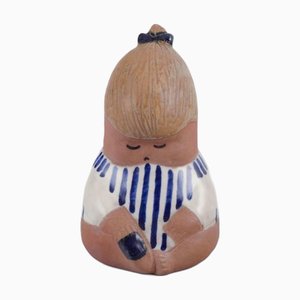 Johanna Figurine in Glazed Ceramic by Lisa Larson for Gustavsberg