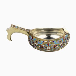 Russian Silver Kovsh from Strulev Nikolay Fedorovich, 1896