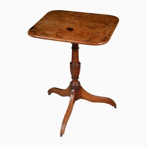 Mesa trípode inclinable George III de caoba, década de 1790