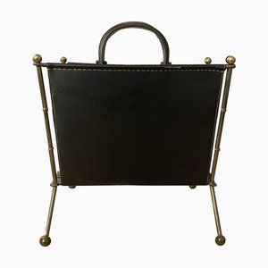Magazine Rack by Jacques Adnet