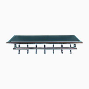 Minimalist Coat Rack with Tubular Chrome Frame, 1980s