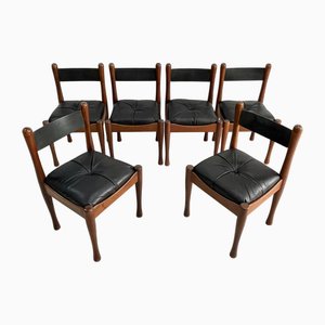 Chaises 620 par Silvio Coppola pour Bernini, 1960s, Set de 6