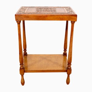 Mesa auxiliar Mid-Century moderna, años 60