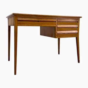 Bureau Rayé en Chêne Blond, 1950s