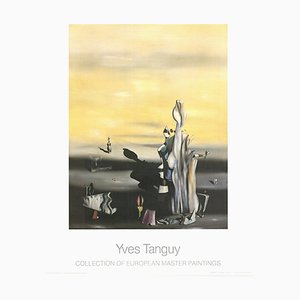 After Yves Tanguy, Surrealist Composition, Print