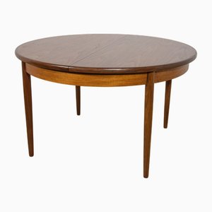 Mid-Century Teak Round Fresco Dining Table from G-Plan, United Knigdom, 1960s