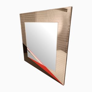 Mirror Morphos Model with Frame by Eugenio Carmi for Acerbis International, 1980s