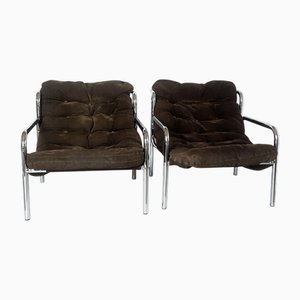Poltrone vintage, anni '70, set di 2