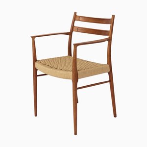 Teak Model Gs 700 Armchair by Arne Wahl Iversen, 1960s