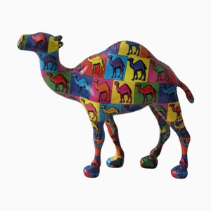 Pop Art Camel Statue, 2000s, Epoxy Resin