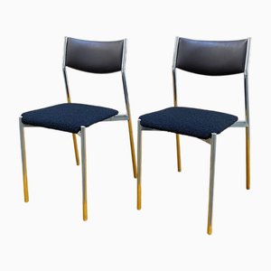 Vintage Beistellstühle, 1980er, 2er Set