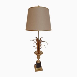 Boulanger Palm Pineapple Lamp from Maison Charles, 1960s