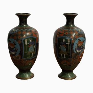 Antique Cloisonné Vases