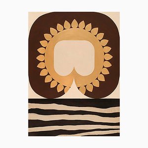 Kazaan Viveiros, Kalahari Sun, Painting on Paper, 2023