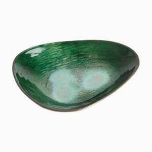 Centro de mesa esmaltado de Paolo De Poli, años 50