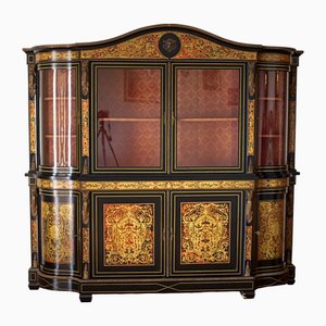 Napoleon III Sideboard mit Vitrine, 1970er