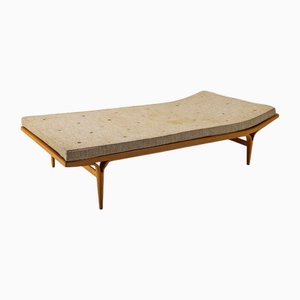Sofá cama Berlin de madera de abedul de Bruno Mathsson para Firma Karl Mathsson, Suecia, 1972