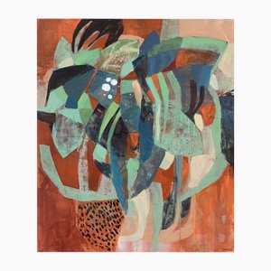 Anna Masiul-Gozdecka, March Bouquet, 2023, Acrílico sobre lienzo