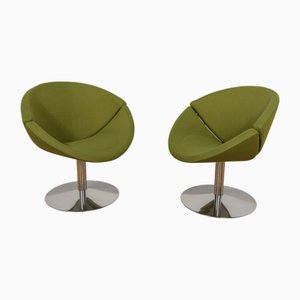 Set of Model EJ 96 Apollo Armchairs by Peter Hjort Lorentzen and Johannes Foersom for Erik Jørgensen, Denmark, 2010s