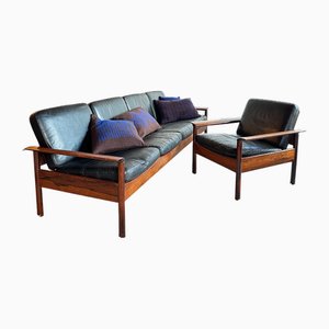 Set of Mid-Century Sofa Set, Gervan, Belgium, 1960s
