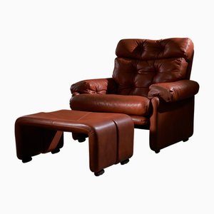 Fauteuil Coronado par Afra et Tobia Scarpa pour B&b Italia, 1960s