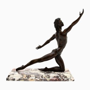 Tom Merrifield, Sebastian, 2010, Bronze on Marble Base