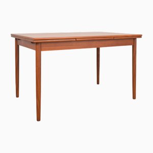 Mid-Century Danish Teak Extendable Dining Table, 1960s